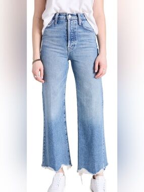 MOTHER Superior The Tomcat Roller Chew Jeans Look Before You Leap Blue Size 25